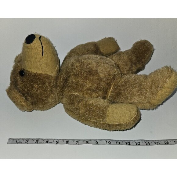 VTG 1975 Animal Fair Brown Teddy Bear Plush 16" Stuffed Animal Toy RARE - Picture 10 of 10